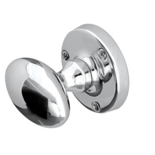 56mm PC Oval mortice knob