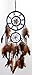 Dream Catcher Wall Hanging with Beads, Shells, Feathers Art Weaving & Native American History Poem