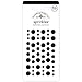 Doodlebug Sprinkles Glossy Enamel Adhesive, Beetle Black Dots, 54-Pack