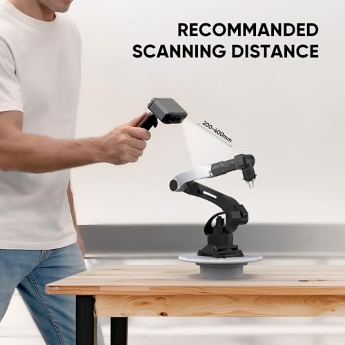 Image of 3DMakerpro 3D Scanner for 3D Printing, Handheld 3D Printer Scanner 0.05mm Precision, 10FPS Scanning Speed for Medium Object, Support for Android /iOS /Win /MacOS, Moose Lite Premium Kit