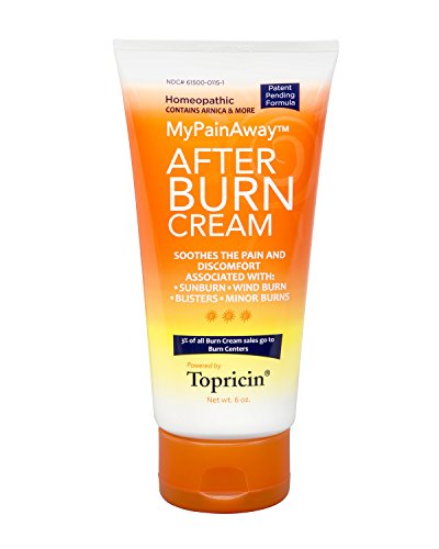 Topical BioMedics - homeopáticos mi dolor lejos después de quemar crema - 6 oz.