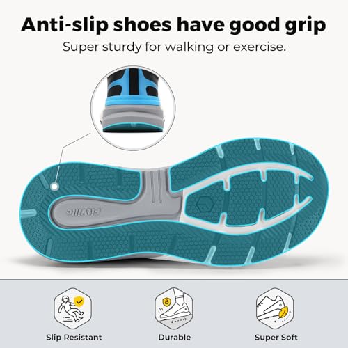 Image of FitVille Comfortable Extra Wide Walking Shoes for Men Lightweight Mens Walking Shoes Wide Width Non Slip Cushioned
