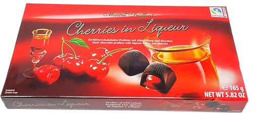 Maître Truffout Cherries in Liqueur 165g