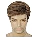 Dai Cloud Mens Wig Brown Natural Hair Side Part Fluffy Synthetic Fibre Heat Resistant Wigs for Male Halloween Buy