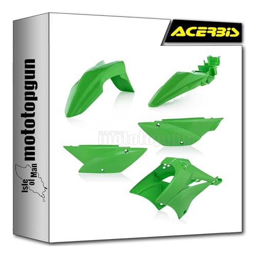 Cache carenage vert haut de gamme compatible avec Kawasaki KLX 110