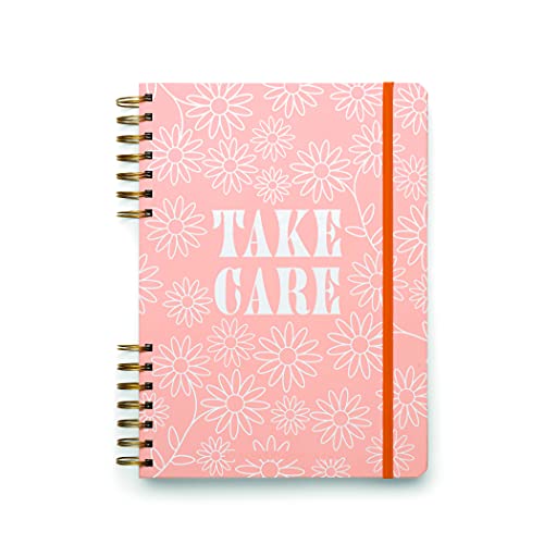 Journal de bien-être guidé 19,1x26 cm Designworks Ink Take Care : carnet de suivi personnel