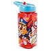 Botella De Agua Reutilizable Cuadrada Con Pajita Incorporada De 530 Ml |Patrulla Canina Comic