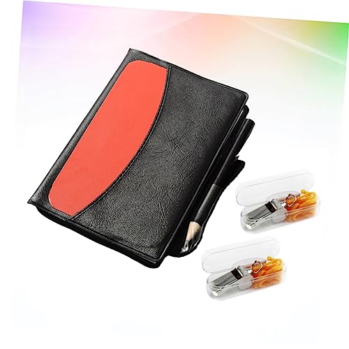 Kit profesional árbitro fútbol 2 piezas con silbato y tarjetas miniatura 5