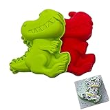 molde dinosaurio tela 🦕 [Ocasiones aplicables]: Molde de Dinosaurio para Hornear es ideal para fiestas de cumpleaños, eventos escolares y celebraciones, y también es un excelente regalo para familiares y amigos.