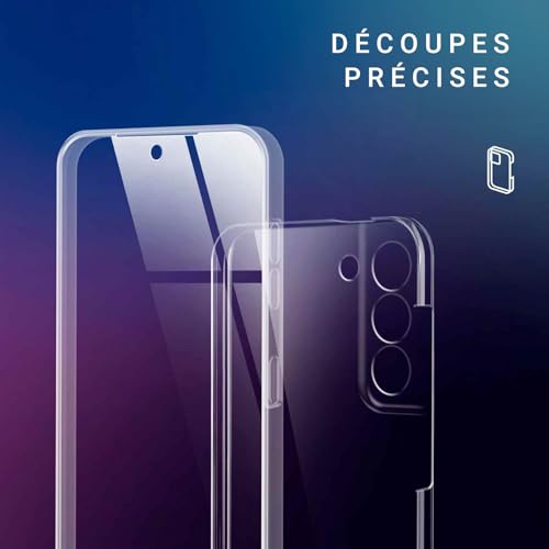 Samsung S21 FE 5G coque tactile anti-chocs avec protection écran double face silicone