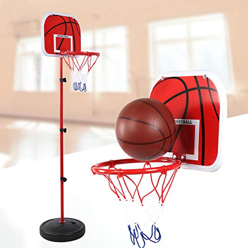 T best Kinder Basketballkorb, 150 cm Höhenverstellbar Basketball Ständer Kinder Spiel Trainingsgeräte Set für Indoor Outdoor - Image 8