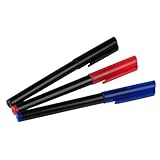 mit permanenter Tinte Hama CD-/DVD-Marker, 3er-Set, schwarz/rot/blau