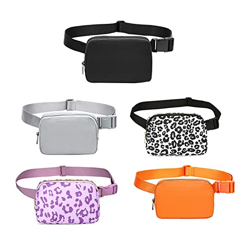 Hüfttasche zum Laufen für Frauen Bauchtasche mit verstellbarem Gurt für Wandern Sport Reisen E, Orange