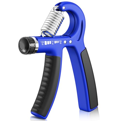 Image of FitBeast Grip Strengthener Forearm Strengthener, Adjustable Hand Grip Strengthener for Strength Training & Rehabilitation, 10-132 lbs Resistance, Ideal for Athletes and Physical Therapy (1 Piece)