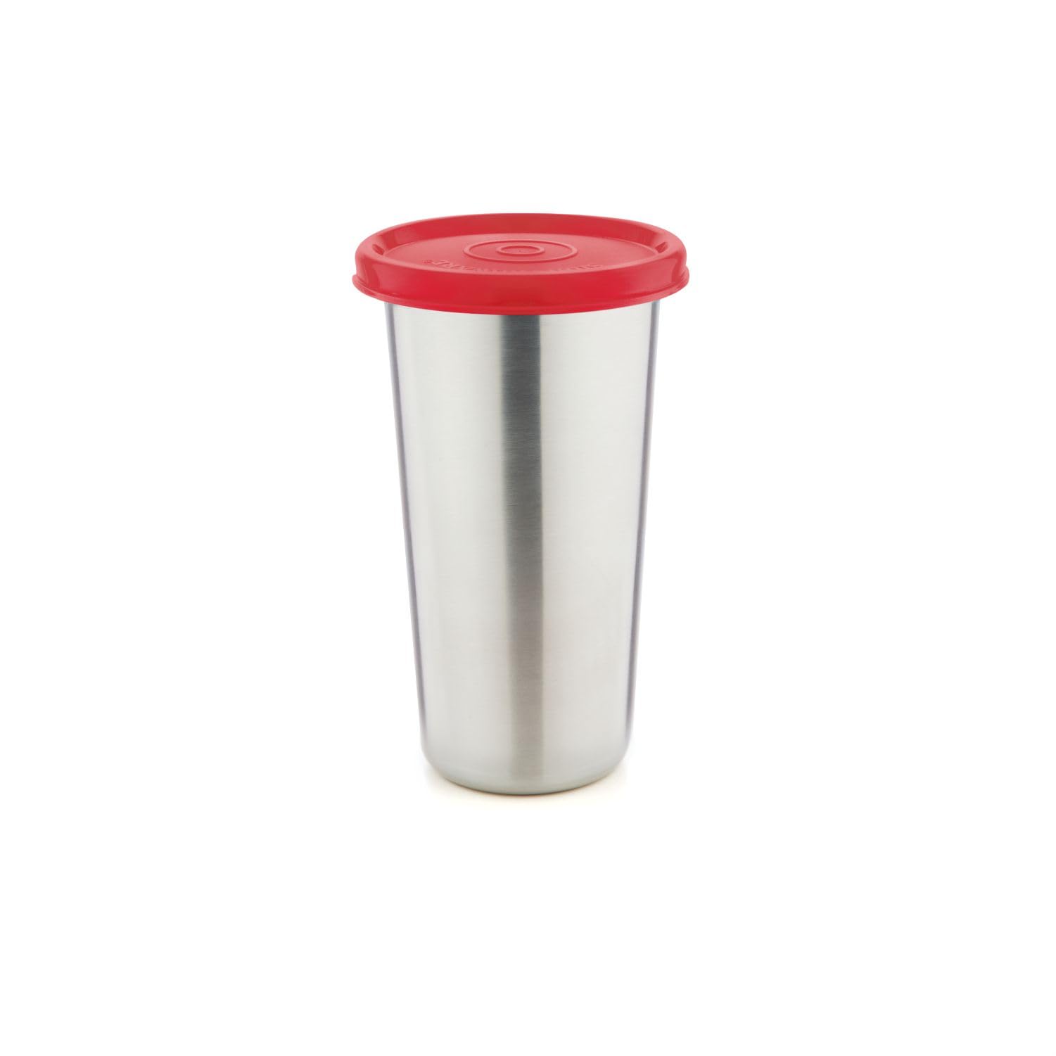 Stainless Steel Mini Tumbler | Airtight & Leakproof | Easy to Carry | Useful for Gym & Yoga Sessions | Great for Office, Picnics & Travel | Good for Chilled Beverages (300Ml | Red)