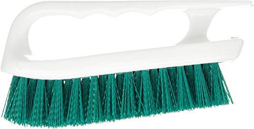 Image of SPARTA 4002409 Ergonomic Iron-Shaped Handle Scrub Brush, 6 inch, Green