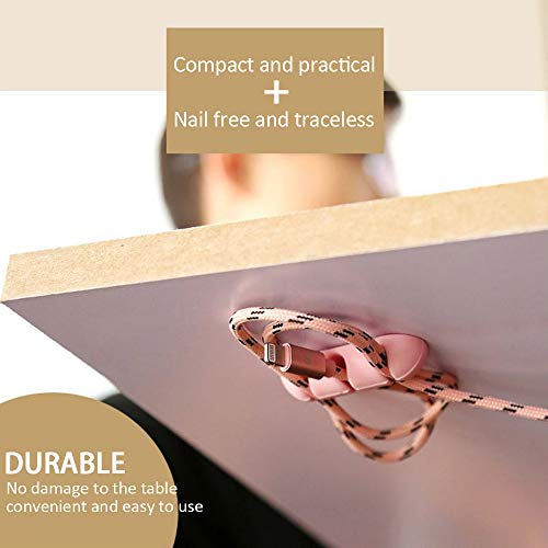 YOFASEN Clip di Cavi Bianca - Fermacavi