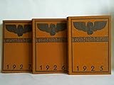  1. Jahrgang 1925 (Nr. 1 bis 27) / 2. Jahrgang 1926 (Nr. 1 bis 24) / 3. Jahrgang 1927 (Nr. 1 bis 24) in zusammen zwei Bänden und einer Mappe