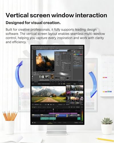 Kuycon P20 28.2’’ UHD 4.5K Glossy Monitor (Honeycomb - Without Stand) - image 7