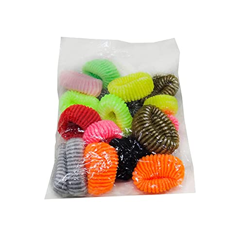 KIT C/ 20 ELASTICOS CABELO PRENDER RABICO 8CM XUXAO KAMILLY
