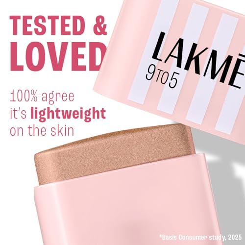 Image of Lakme 9to5 Hya Beach Edit SPF Highlighter Golden Getaway, Creamy Texture, Travel Friendly, 8.6g