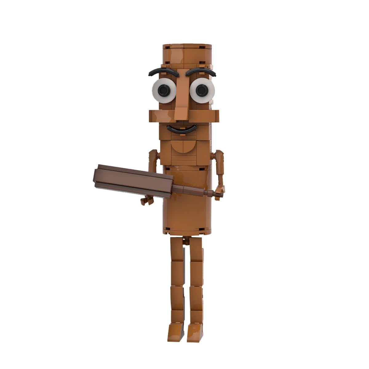 Glyrnur Italian Brainrot Building Blocks Set Toys Model Ideas Collectible Building Bricks Birthday Gift for Kids Adults Fans (Tall Stickman)