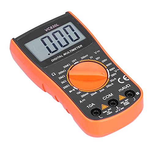 Multimètre numérique universel VC830L avec buzzer et écran rétroéclairé LCD - 5