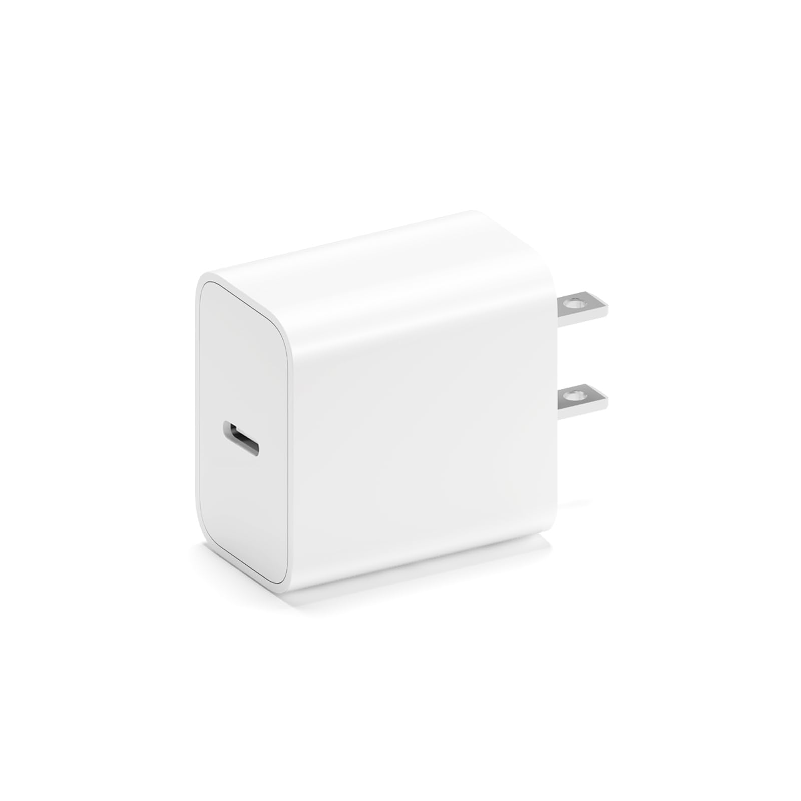20W USB C Charger Block for Apple iPhone 15 16 Pro Max, 12V USB C Fast Charging Cube Plug Power Adapter Compatible with Apple iPhone 16 15 14 13 12 11 XS Max SE 8Plus 7 6 iPad, 1Pack, White