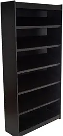 Sapateira Tipo Estante 100% Mdf Preto - Suprema Móveis