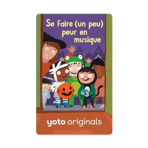 Yoto – Hacer (un poco) miedo en la música, música infantil en francés, escuchar en narradora de noche Caja de historias Player y Mini, canciones de Halloween para los 3 a 14 años