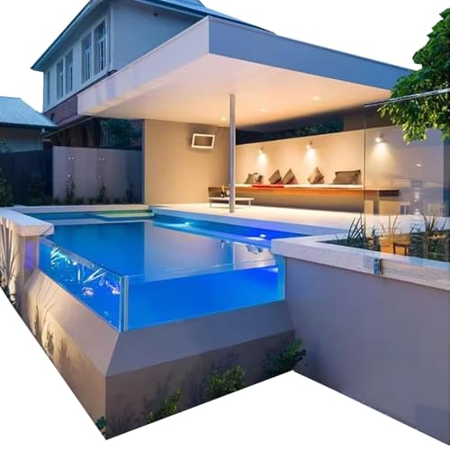 Piscina prefabricada integrada personalizada para hotel, villa, residencia privada, equipo de piscina de acero doméstico, piscina prefabricada