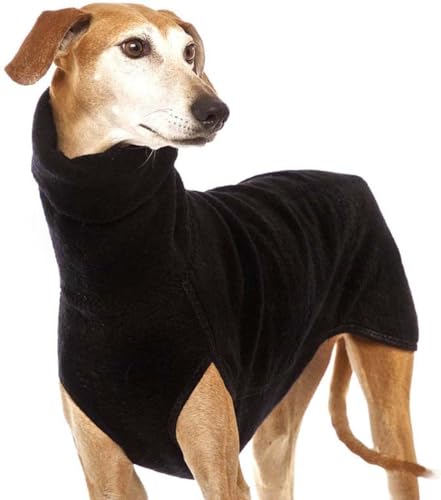 Generisch Herbst Und Winter Warme Windhund Labrador Schäferhund Kleidung Für Große Hunde Hemd Hohen Hals Pullover Stretch Fleece Pullover Für Hunde Weste Pet Jacke