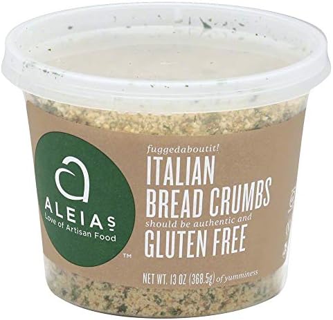 Aleias Breadcrumb Gluten Free Italian 13.0 OZ (Pack of 3)