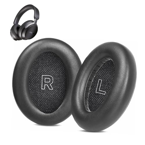 Coussinets de rechange Bose QuietComfort Ultra en cuir protéiné premium et mousse dense