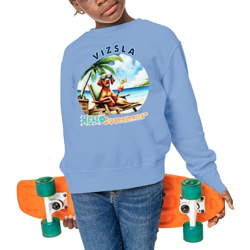 Personalized Custom Name Dog Hello Summer Beach with Sunglasses and Cocktail Adult Youth T-Shirt Hoodie Sweatshirt4