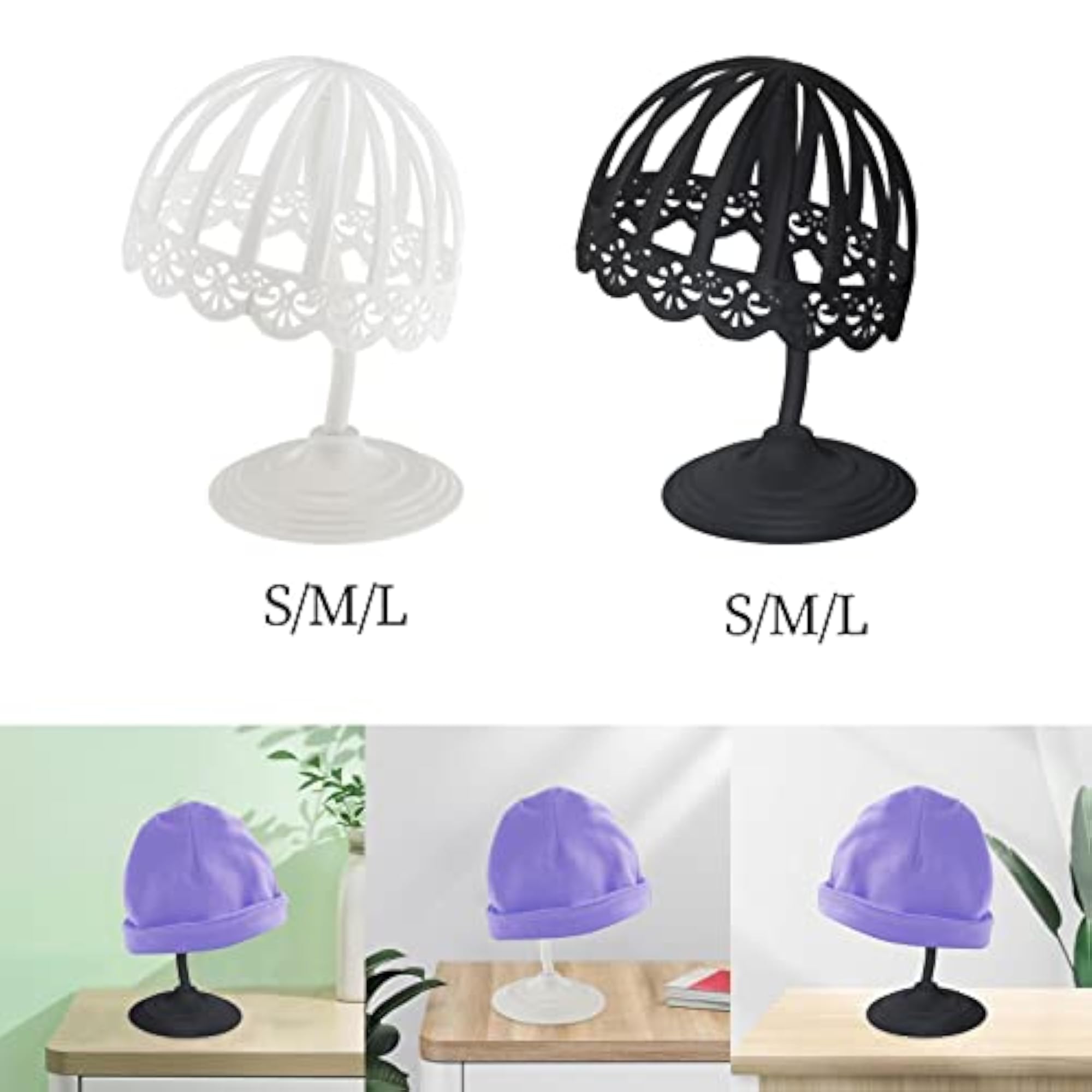 Hat Display Stand Holder Easy to Install for Baby Shops