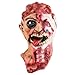 Pawliss Halloween Bloody Party Decorations, Scary Fake Bloody Body Parts Props Severed Cut Off Head with Eyeball Hanging