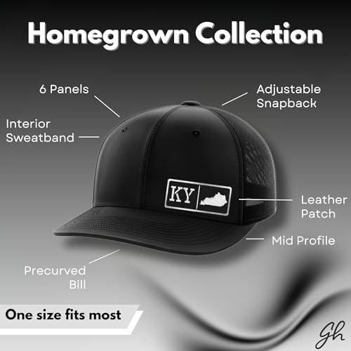 Gorra Trucker Ajustable con Parche de Cuero miniatura 3