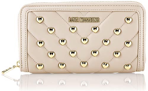 Preisvergleich Produktbild Love Moschino Damen Jc5626pp0a Geldbeutel, Elfenbein (Ivory), 2.5x10x19 Centimeters