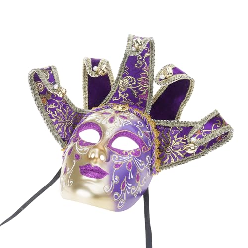 Comédie vénitienne : décoration murale d'Halloween haut de gamme et raffinée
