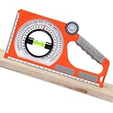 Neigungswinkelmessgerät, Digitaler Neigungsmesser | Präzises Mehrzweck-Instrument für Dachneigung, Bauwesen, TiefbauNeigungsmessungen und Vermessung, Tragbares Messgerät für Handwerker und Ingenieure