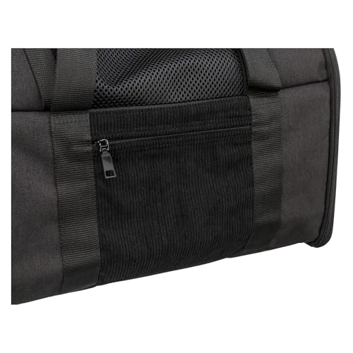 TRIXIE Rucksack Connor - schwarz/grau 42 × 29 × 21 cm