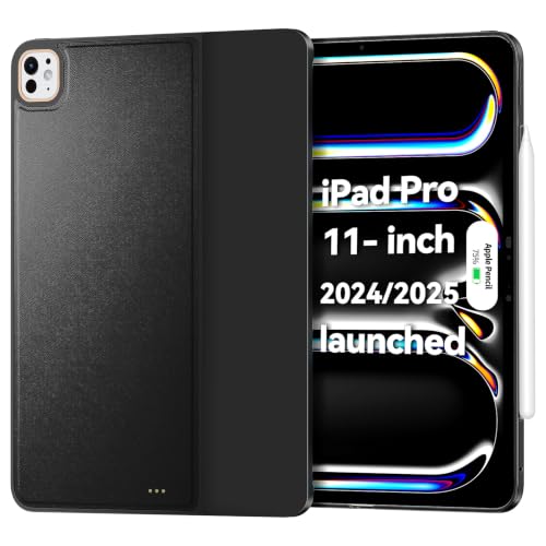 Funda para iPad Pro 11 M4 M5 carcasa magnética protección 4 lados compatible teclado mágico