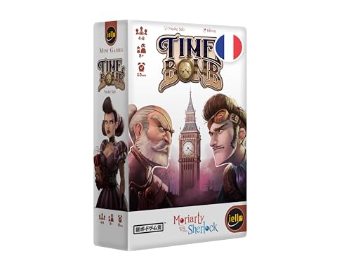IELLO Timebomb – Version Française – Jeu de Bluff et de déduction à rôles cachés, Tension et révélation Progressive | 4–8 Joueurs | 15 Min | Dès 8 Ans