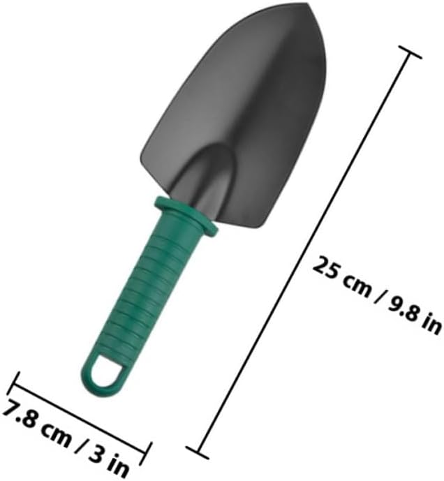 Stainless Steel Garden Tool Set 5pcs with Carrying Case, Includes Shovel, Rake, and Pruning Shears for Gardening and Planting Tasks