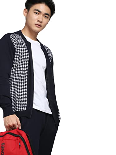 Image of JACK & JONES Men's Cotton Standard Length A-Line Coat