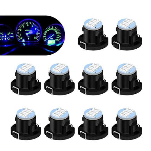 Kit 10 Lámparas LED para Control de Clima Auto 12V Azul