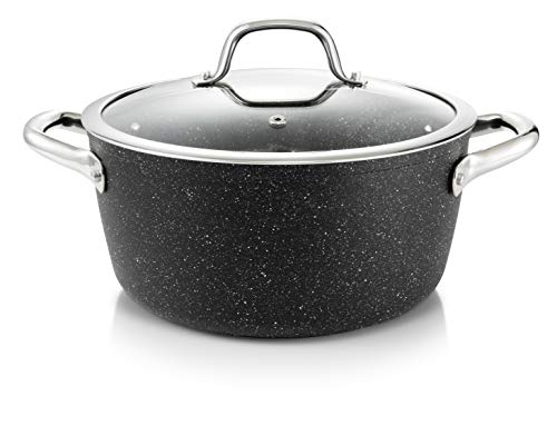 Tescoma Kasserolle PRESIDENT Stone mit Deckel ø 24 cm, 4.5 l