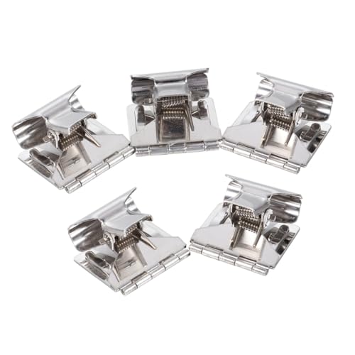 HOMSFOU 5個 価格表示用属ラベルクリップ 店舗 スーパーマーケット対応安定ベース付き転可能価格タグホルダー広告表示用