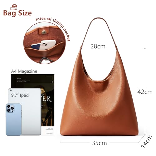 Bolso Tote Slouchy Hobo de Cuero Vegano para Mujer miniatura 4